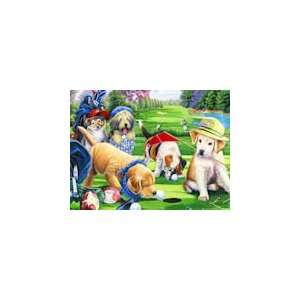  Putting Puppies   750 Pieces Jigsaw Puzzle Toys & Games