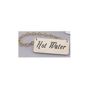  CAL MIL Gold Hot Water Sign on 8in Chain 1 DZ 276 3 011 