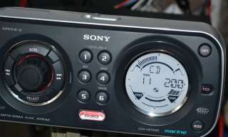 like New Sony CDXHS70MS Boat Marine Waterproof Stereo Radio CD MP3 