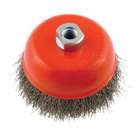 Forney Industries Crimped Wire Cup Brush 5