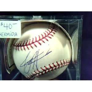  Jeremy Hermida Autographed Baseball?