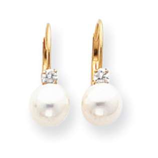   Pearl Leverback Earrings  Body Candy Jewelry Gold Jewelry Earrings