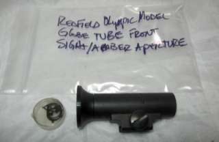   Olympic Model globe tube front sight w/ Post & Amber aperture inserts