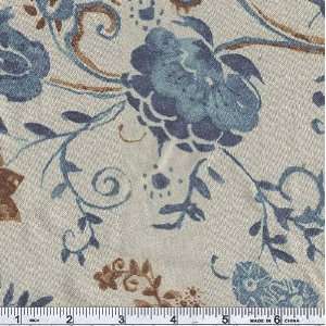  56 Wide Linen/Rayon Blend Cynthia Ecru Fabric By The 