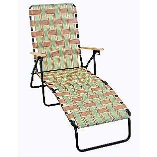 Deluxe Web Chaise Lounge  Rio Outdoor Living Patio Furniture Chairs 