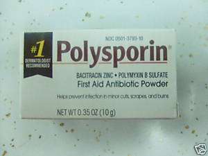 POLYSPORIN FIRST AID ANTIBIOTIC POWDER 10GM  
