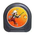 Carsons Collectibles Travel Alarm Clock of Super Mario Throwing 