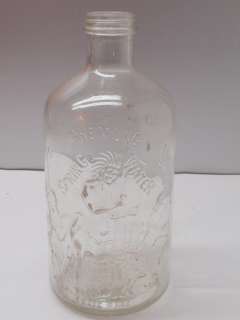   Water Old Glass Half Gallon Bottle Indian Native American  