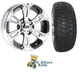 ITP SS112 Low Profile Golf Cart 12 Wheel & Tire Combo  