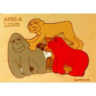  Apes and Lions Toys & Games