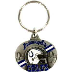 Indianapolis Colts Pewter Team Design Keychain  Sports 