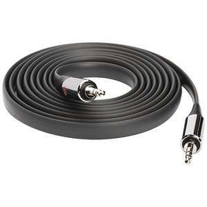  Auxiliary Audio Flat Cable 6ft: Office Products