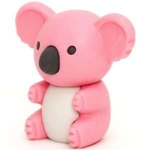 Koala Bear Japanese Eraser, Pink. 2 Pack