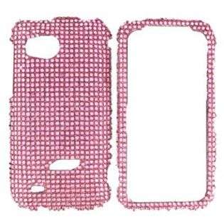 HTC Rezound Full Bling Pink Rhinestone Snap On Protector Case 