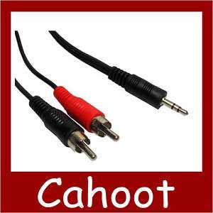 5mm Aux Auxiliary Cable Cord To RCA  3.5 mm 3.5aux  