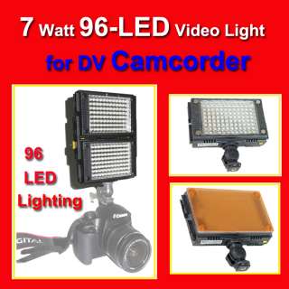 HDV Z96 96 LED For Canon Video Camcorder DV Lamp Light  