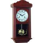 Quality 24 Round Classical Roman Wood Wall Decor Clock