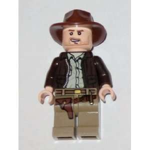  Indiana Jones Lego Minfigure (From Set # 7196 Chauchilla 