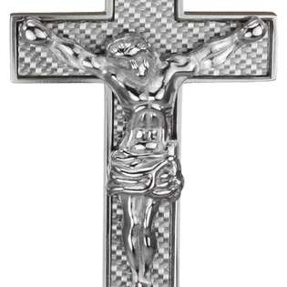   Cross with Jesus Christ Pendant Necklace 16  Dahlia Jewelry Mens