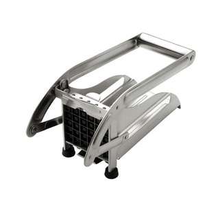   Stainless Steel French Fry Cutter with 2 Attachments 
