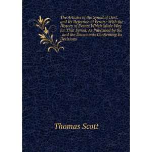   the . and the Documents Confirming Its Decisions Thomas Scott Books
