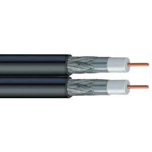  New  VEXTRA V2621/500 DUAL RG6 SOLID COPPER COAXIAL CABLE 