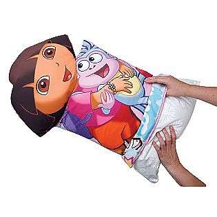 Figural Pillow Sham  Dora The Explorer Baby Bedding Pillows 