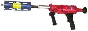 DRY HAND HELD CORE DRILL WITH CORE BITS FOR PLUMBING  