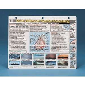 Weather Forecasting Reference Card  Industrial 