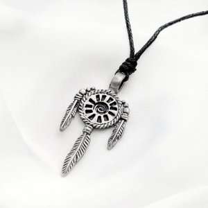 Necklace Pendant Jewelry Native American Indians jewelry Pewter Silver 