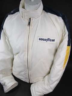 vintage NOS NEW GOODYEAR OFFICIAL RACING SKI jacket L  
