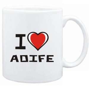 Mug White I love Aoife  Female Names 
