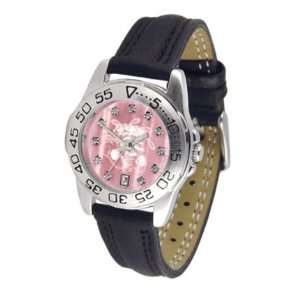 Wichita State Shockers Ladies Sport Watch with Leather Band and Mother 