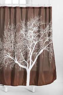 Brown Tree Shower Curtain  UrbanOutfitters