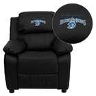 Flash Furniture Blinn College Buccaneers Embroidered Black Leather 
