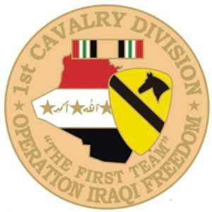  NEW U.S. Army 1st Cavalry Division O.I.F. Pin: Everything 