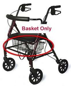 Replacement 18x23 Basket for MDS86800XW Medline Bariatric Rollator