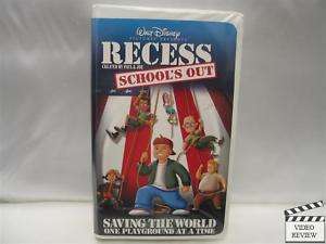Recess: Schools Out (VHS, 2001) Clam Shell Brand New 786936157765 