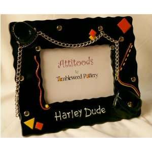  Harley Dude Picture Frame