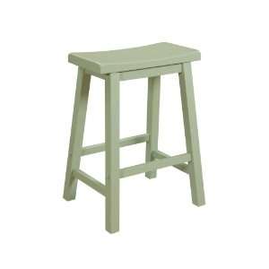   Color Story Schoolhouse Style Counter Stool, Teal: Home & Kitchen