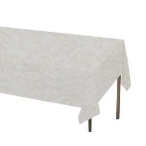 12 Lace Tableclothes Plastic Covers Wedding Shower White 