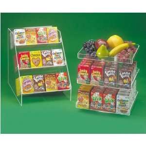  Revolving 3 Level 60 Cereal Boxes Display   12 1/2W X 12 