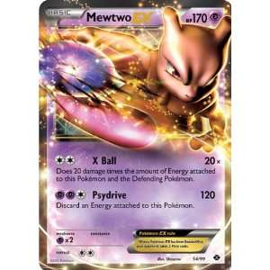  Pokemon Mewtwo Jumbo Card From Collection Box Toys 