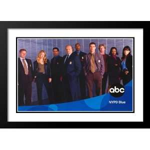  NYPD Blue 32x45 Framed and Double Matted TV Poster   Style 