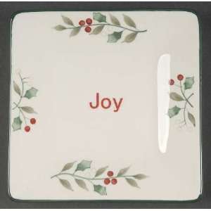   Square Appetizer Plate, Fine China Dinnerware: Kitchen & Dining