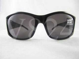 MONT BLANC MB 232 Sunglasses CANCUN Shiny Black 104971 MB232 B5 