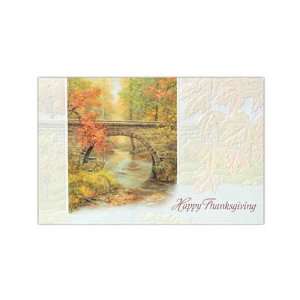  Gold lined Fastick envelope   Ink Verse Only   Thanksgiving 