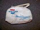 Vintage 1960s Pan Am Canvas Carry On/Flight Bag Made In England