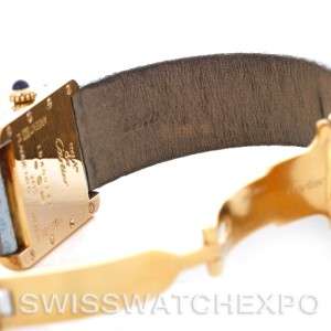 Cartier Tank Louis Silver Gold Plaque Ladies Quartz Watch 2415  