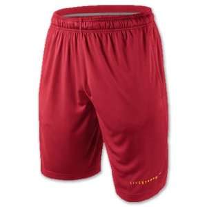  NIKE LIVESTRONG Fly Training Mens Shorts, Gym Red/Dark 